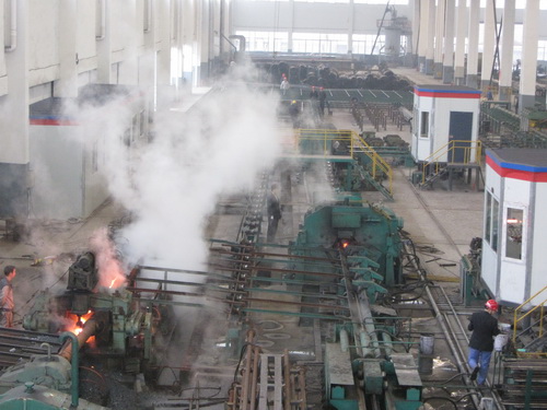 邯郸无缝钢管厂家生产车间